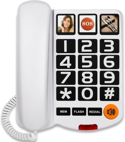 Big button landline phones - landline, for