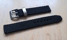 Nylon Military Black Strap - 18MM LUG - Fits Seiko SNK809 7S26-02J0
