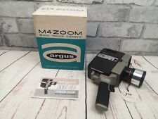Argus M4 Zoom 8mm Movie Camera, boxed with inst, untested, spares or repair 