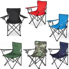 Folding Camping Chairs Lightweight Outdoor Patio Garden Beach Chair Fishing Seat