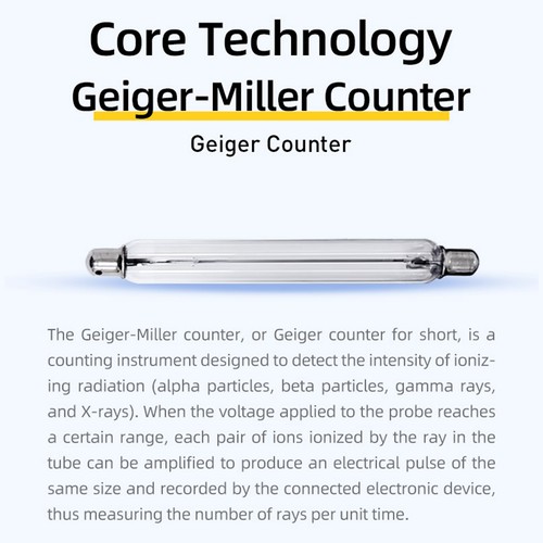 Geiger counter portable - counter,