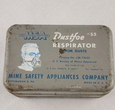 Dustfoe Respirator #66 Mine Safety Appliances Company USA Collector Purposes MSA