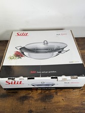 Silit Silitherm Stainless Steel Wok Made In Germany Boxed VGC Quality