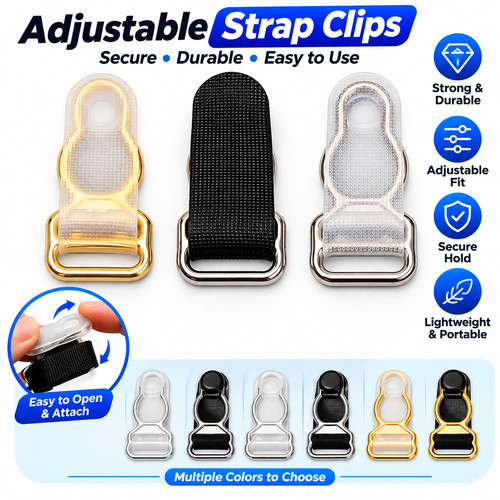 10pcs 12mm garter - 10pcs, clips