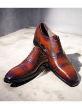 Bespoke Handmade Brown Leather