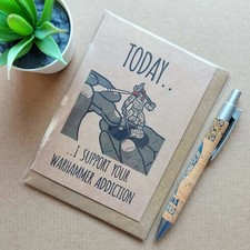 Funny Warhammer Birthday Card