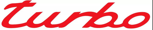 Turbo style car sticker - style,