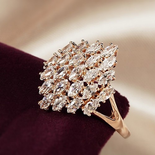 18k rose gold - made, with