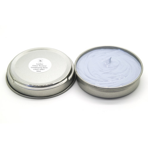 Light grey leather - light,