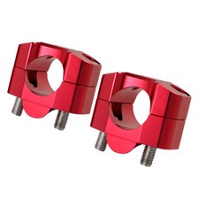 CNC 1-1/8" Red Bar Mounts