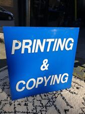 Acrylic vintage signage sign