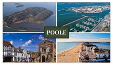 Poole Dorset Fridge Magnet Travel Souvenir Gift Harbour & Coastal Views