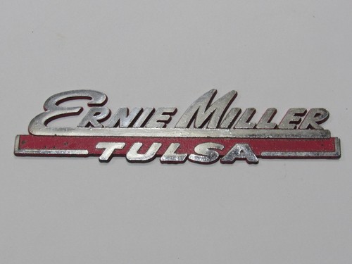 Vtg ernie miller pontiac - miller, tulsa