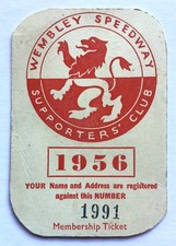 1956 Wembley Lions Speedway