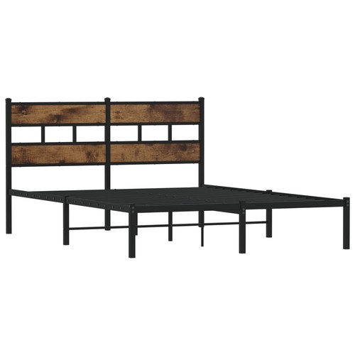 Metal bed frame - bed, without