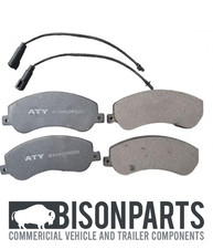FRONT BRAKE PADS 1721087 AXLE