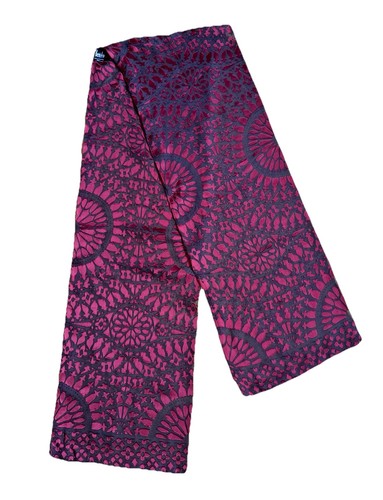 Beckford silk pink red - silk, velvet
