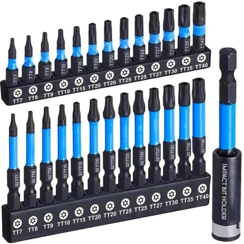 10pc torx star security - torx, bit