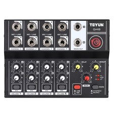 ✅ Teyun Q48 8‑Channel Stereo Sound Mixer Karaoke Mic  Console ✅