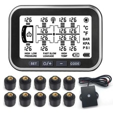10 Sensors TPMS Tire Pressure