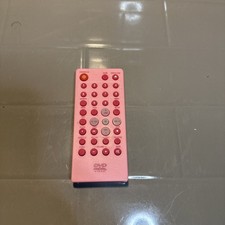 Tesco Basics DVD Player Model PINK DVD player  remote only 