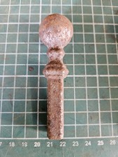 23X weldable wrought iron  Ball tops Rail Heads Finials  for Gates 