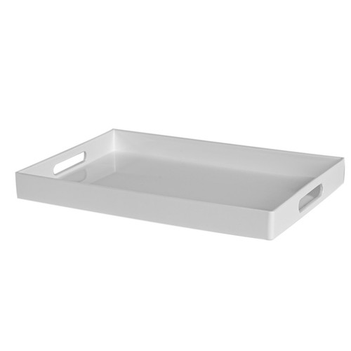 Metallic rectangle serving - rectangle,