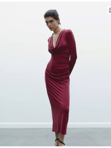 New zara draped - new,