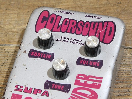 Colorsound supa tone bender - colorsound,