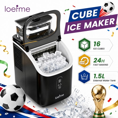 Ice maker machine - machine, scoop