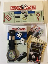 Vintage Wrist Watch Limited Edition Monopoly Game Parker Brothers Original Box