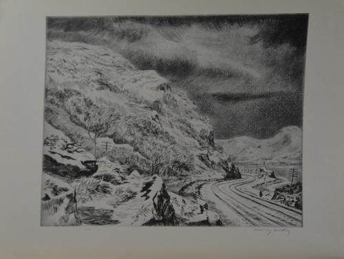 Vintage art print hudson - vintage,