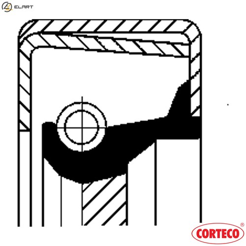 Shaft seal differential - seal,