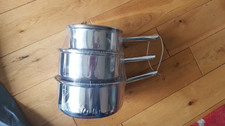 3 piece stainless steel sauce