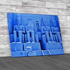 Ancient Egyptian Statue Blue