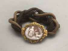 Victorian Gilt Metal Mourning