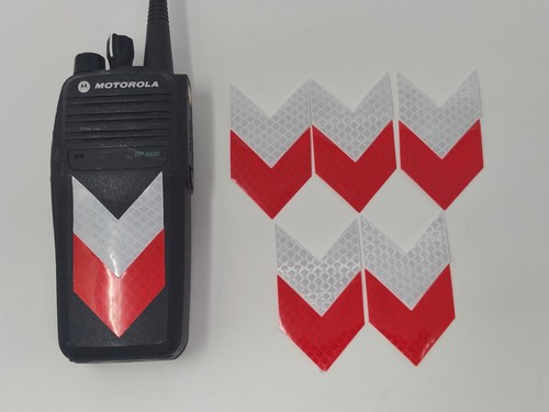 High vis reflective red - vis, red/white