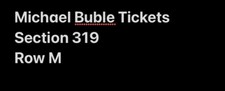Michael Buble Tickets