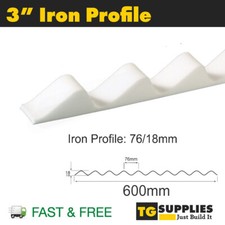 8/3 Iron Profile Eaves Fillers
