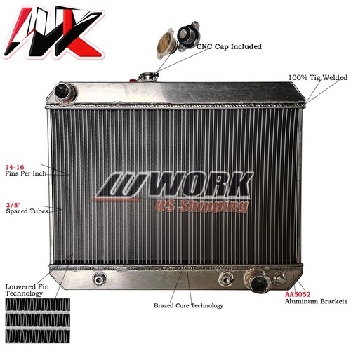 1680 aluminum radiator - 1680,
