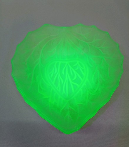 Vintage bagley green glass - vintage,