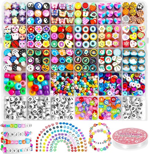Polymer clay bracelet making - clay,