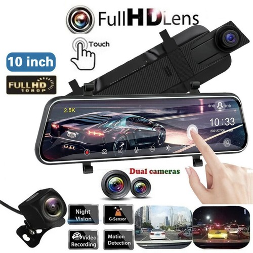 Car dash camera front - 10'',