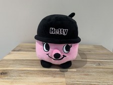 CASDON HUGGABLE PINK HETTY - HENRY THE HOOVER PLUSH SOFT TOY 8” - CUT TAG