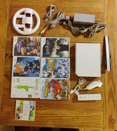 Nintendo wii console - wii, bundle