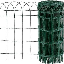 Clearance | NEW | Garden Border Fence 0.65Mx25M Green Garden Border Fence 2.95mm