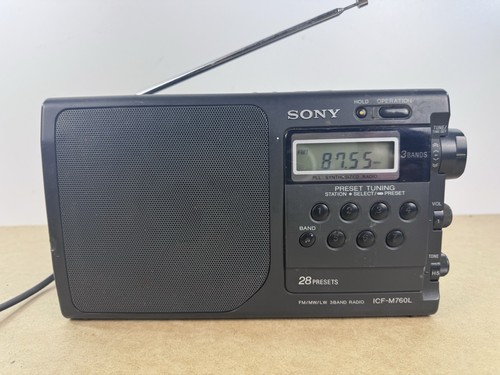 Sony icf m760l lw - sony, am