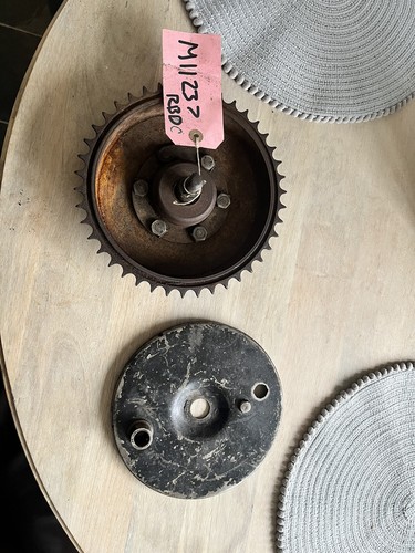 Vintage motorcycle sprocket - vintage,