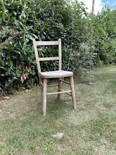 Antique Old Pine Small Chair Child Bedroom Display 