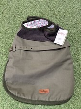 Cath Kidston Reversible Wax Provence Rose Dark Sage Dog Jacket Medium